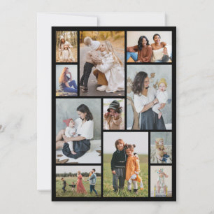 Tarjeta Pequeña Crea tu propio collage de 11 fotos