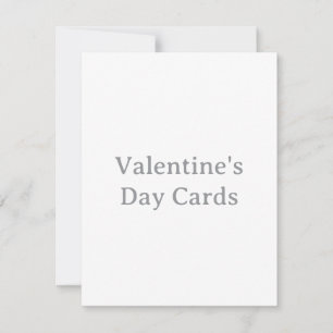 Tarjeta Pequeña Crea tu propio día de San Valentín personalizado