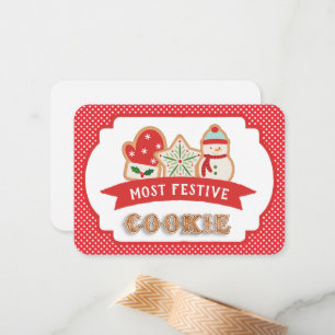 Tarjeta Pequeña Crea tu propio premio de galleta