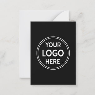 Tarjeta Pequeña Creaciones personalizadas elegantes y modernas ver