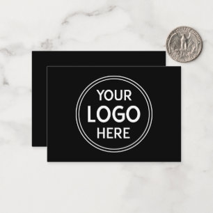 Tarjeta Pequeña Creaciones personalizadas elegantes y modernas ver