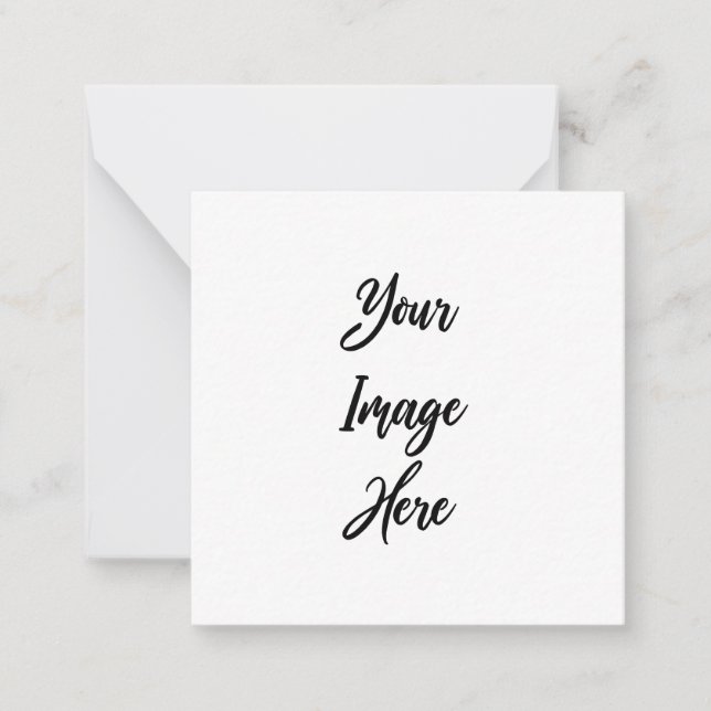 Tarjeta Pequeña Crear el propio (Anverso)