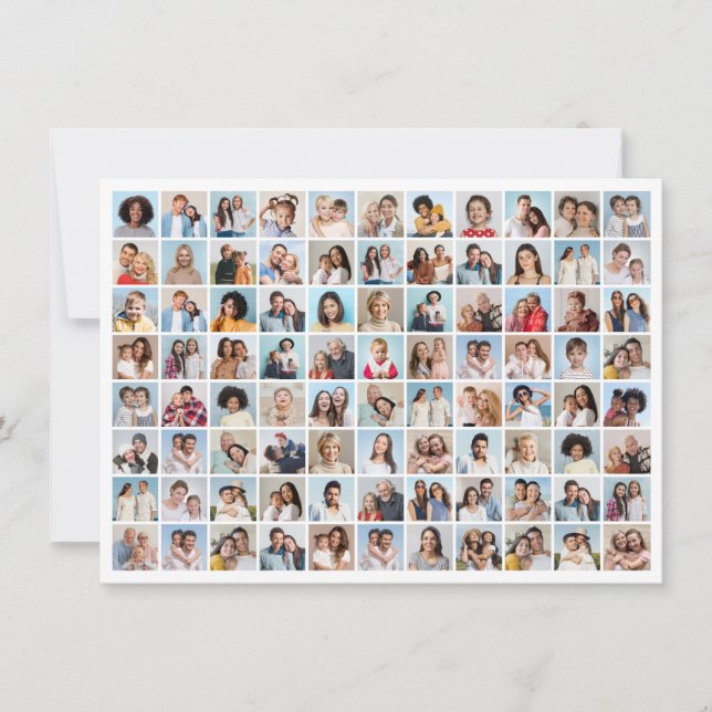 Tarjeta Pequeña Crear su propio Collage de fotos 88 (Anverso)