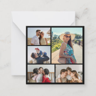 Tarjeta Pequeña Crear su propio Collage de fotos de 5