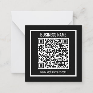 Tarjeta Pequeña Crear un código QR moderno instantáneamente