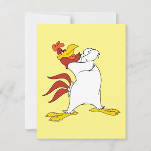 Tarjeta Pequeña Cruzan los brazos de Lehorn Foghorn