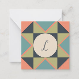 Tarjeta Pequeña Cuchillo de grano blanco personalizado