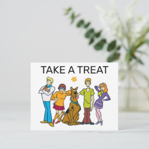 Tarjeta Pequeña Cumpleaños Scooby-Doo Tome Un Rótulo Tremendo