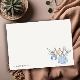 Tarjeta Pequeña Cute Moda Niño Ropa de bebé Baby Shower esencial
