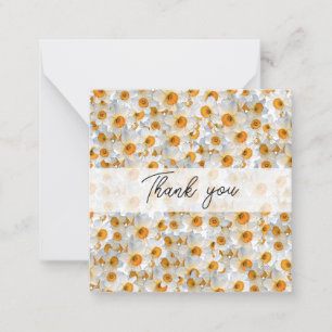 Tarjeta Pequeña Daffodil Gracias
