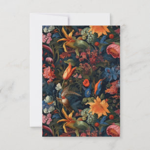 Tarjeta Pequeña Dahlia Variety Funeral Gracias, Solidaridad