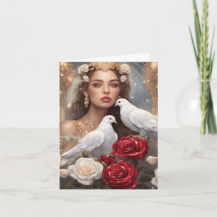 Tarjeta pequeña, de 4" x 5.6"