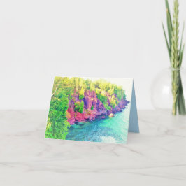 TARJETA PEQUEÑA DE RECIBIMIENTO DE LA ISLA PRESQUE