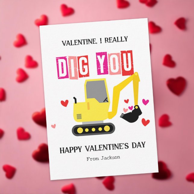 Tarjeta Pequeña De Verdad Me Gustas Día de San Valentín en el saló (Subido por el creador)