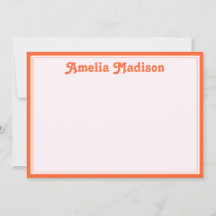 Decoración Retro Minimalista Rosa Naranja
