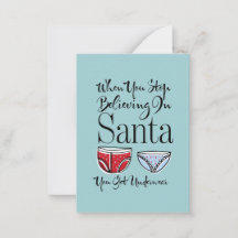 Dejar De Creer En Los Navidades De La Ropa Interio