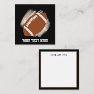 Tarjeta Pequeña Deportes de fútbol geniales agregar texto