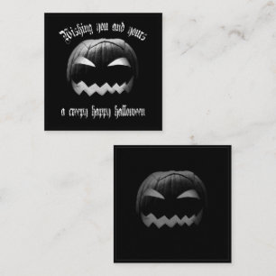 Tarjeta Pequeña Deseándote a ti y a los tuyos una espeluznante Fel