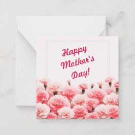 Tarjeta Pequeña Día de la madre