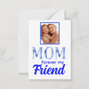 Tarjeta Pequeña Día de la Madre Moderno y Elegante Amigo para Siem