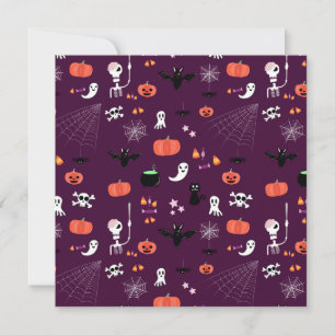 Tarjeta Pequeña Día de las Brujas