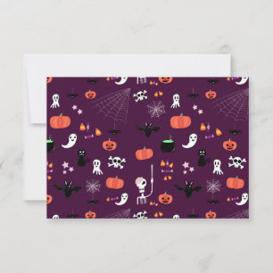 Tarjeta Pequeña Día de las Brujas