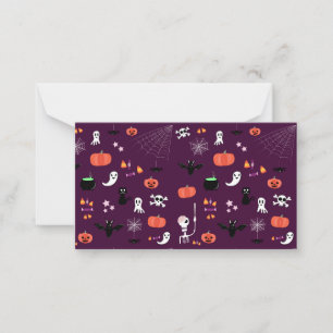 Tarjeta Pequeña Día de las Brujas