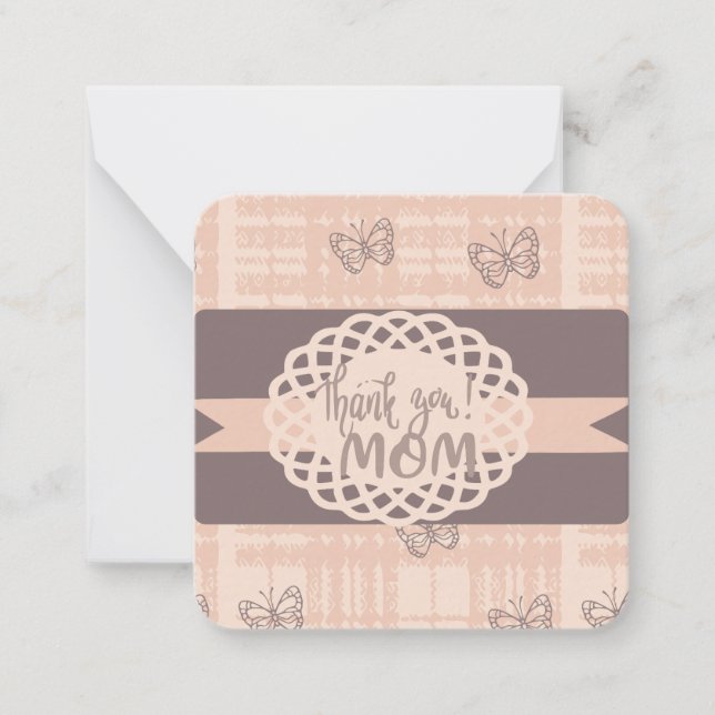 Tarjeta Pequeña Día de las Madres  (Anverso)