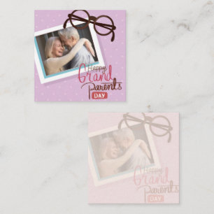 TARJETA PEQUEÑA DÍA DE LOS ABUELOS FELICES