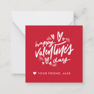 Tarjeta Pequeña Día de San Valentín