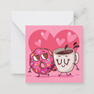 Tarjeta Pequeña Día de San Valentín adorable