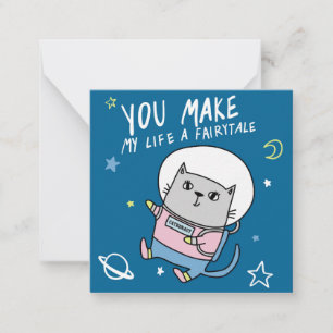 Tarjeta Pequeña Día de San Valentín adorable