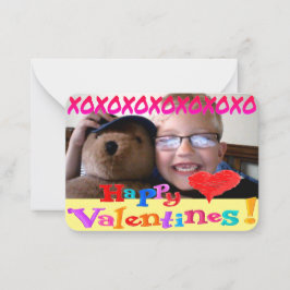 Tarjeta Pequeña Día de San Valentín de clase personalizado