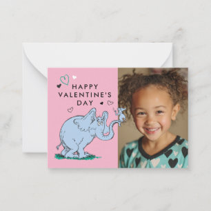 Tarjeta Pequeña Día de San Valentín de Dr. Seuss Horton Hears A
