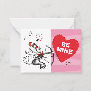 Tarjeta Pequeña Día de San Valentín de Dr. Seuss   Sé Mi Amor