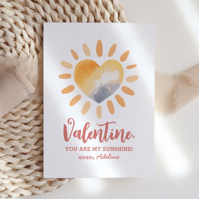Tarjeta Pequeña Día de San Valentín de niños Sunshine (Subido por el creador)