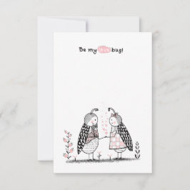 Tarjeta Pequeña Día de San Valentín en el aula