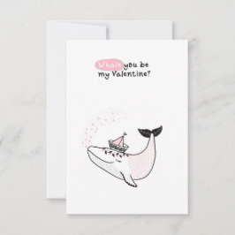 Tarjeta Pequeña Día de San Valentín en el salón de clase