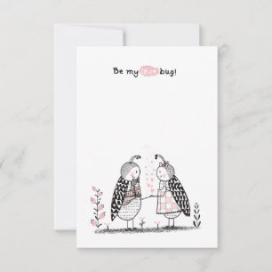 Tarjeta Pequeña Día de San Valentín en el salón de clase