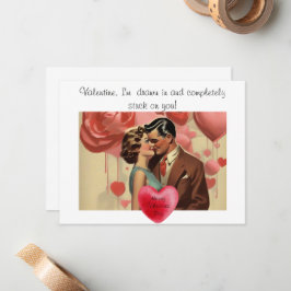 Tarjeta Pequeña Día de San Valentín extravagante