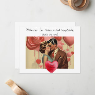 Tarjeta Pequeña Día de San Valentín extravagante