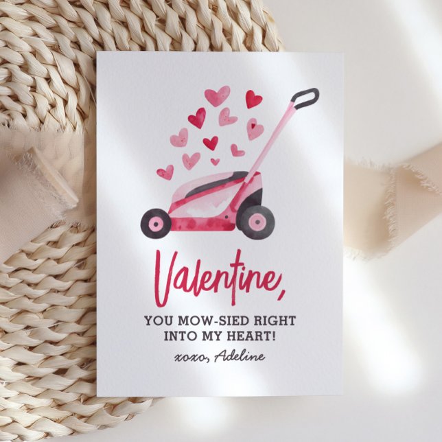 Tarjeta Pequeña Día de San Valentín Lawn Mower Kids (Subido por el creador)