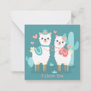 Tarjeta Pequeña Día de San Valentín lindo