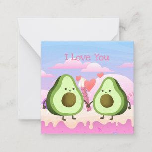 Tarjeta Pequeña Día de San Valentín lindo