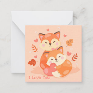 Tarjeta Pequeña Día de San Valentín lindo