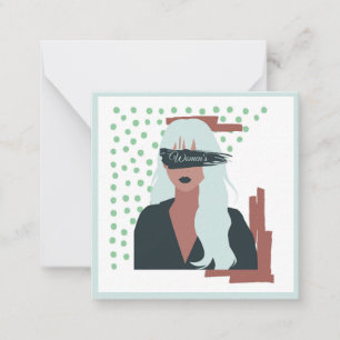 Tarjeta Pequeña Día Internacional de la Mujer