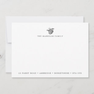 Tarjeta Pequeña Dirección Quintesencial de la familia Berry