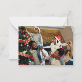 Tarjeta Pequeña Diseña tu propia foto individual