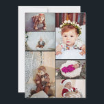 Tarjeta Pequeña Diseña tu propio collage de 6 fotos<br><div class="desc">Personaliza tu fotografía. Puedes hacer este producto personalizado para ocasiones especiales como bodas,  cumpleaños,  Navidad,  días festivos,  memoriales,  graduaciones,  aniversarios y más. También se puede regalar a tu mejor amigo,  amigo cercano,  familiares y parientes.</div>