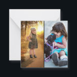 Tarjeta Pequeña Diseñar su propio Collage de fotos 2<br><div class="desc">Personalizar tu fotografía. Puedes hacer este producto personalizado para ocasiones especiales como bodas,  cumpleaños,  Navidades,  fiestas,  recuerdos,  graduación,  aniversarios y más. También se puede dar como regalo a tu mejor amigo,  amigo cercano,  familia y parientes.</div>
